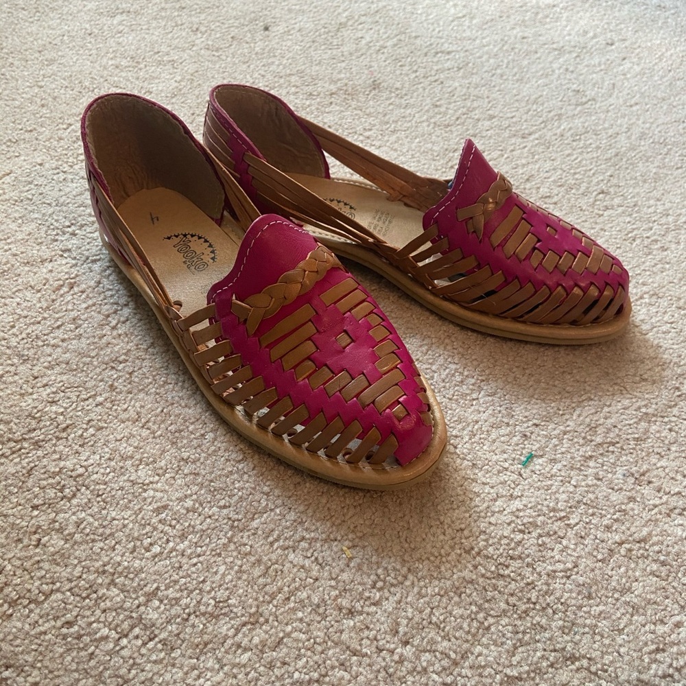 Huaraches Leather Sandals/Flats